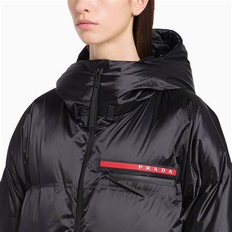 prada coat long|prada down coat sale.